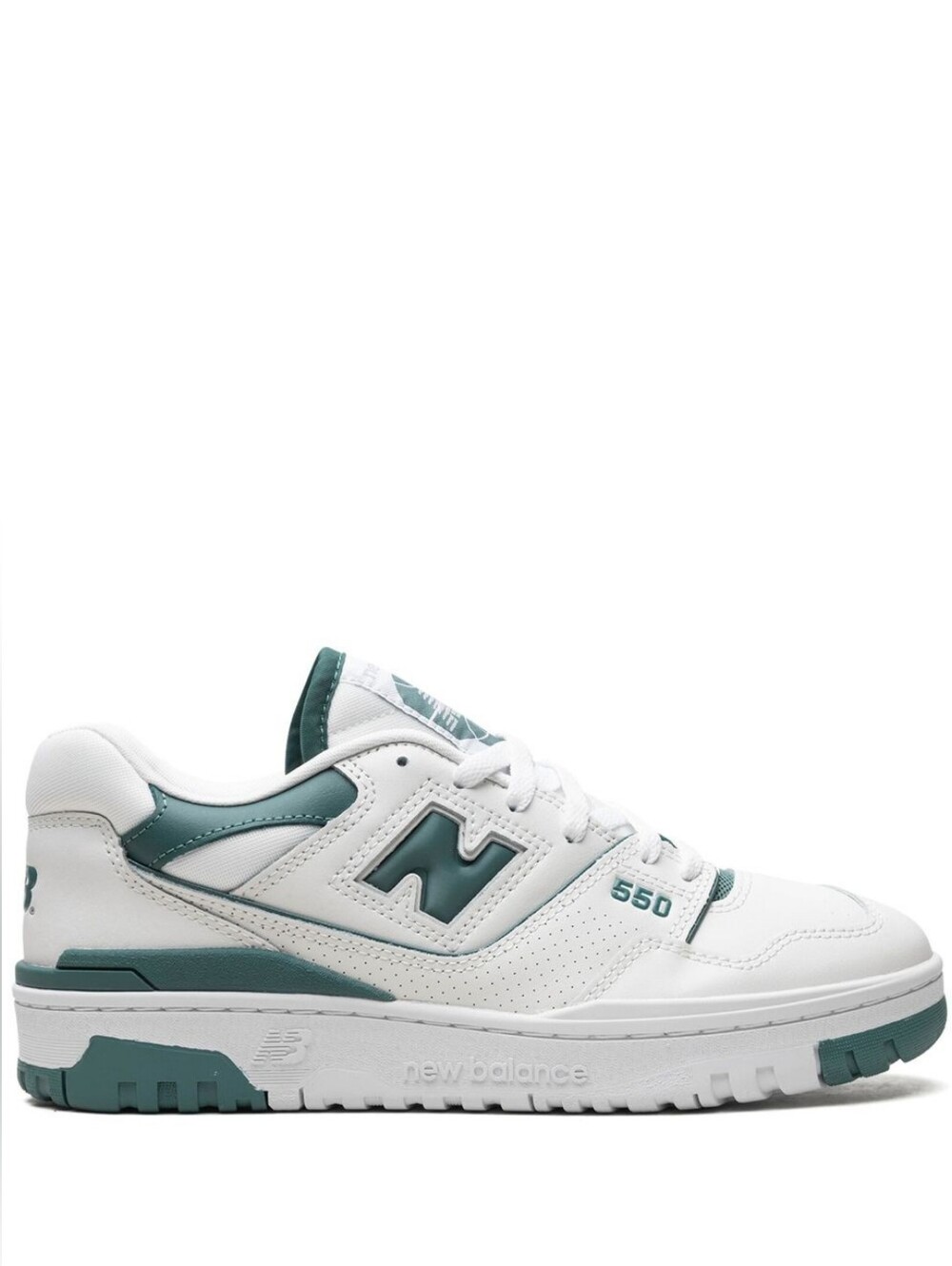 New Balance 550 'Reflection New Spruce' White Green Sneakers Size 9W/7.5M